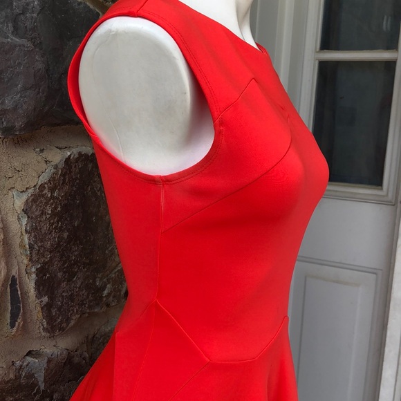 Ted Baker dress sz Ted 1 US 8/10 corral in color. Skater/ Fit & Flare. - Picture 5 of 8